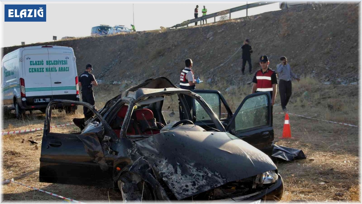 Elazığ'daki trafik kazasında ölü sayısı 2'ye çıktı