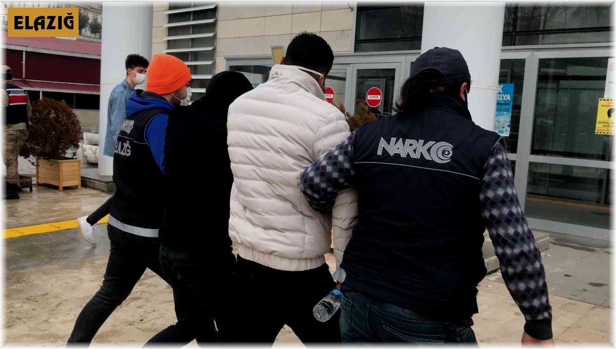Elazığ'daki uyuşturucu operasyonunda 2 tutuklama
