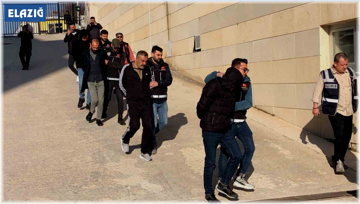 Elazığ'daki uyuşturucu operasyonunda 3 tutuklama