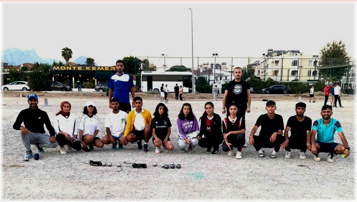 Elazığ'dan 4 sporcu Bocce Milli Takım seçmelerine katılacak