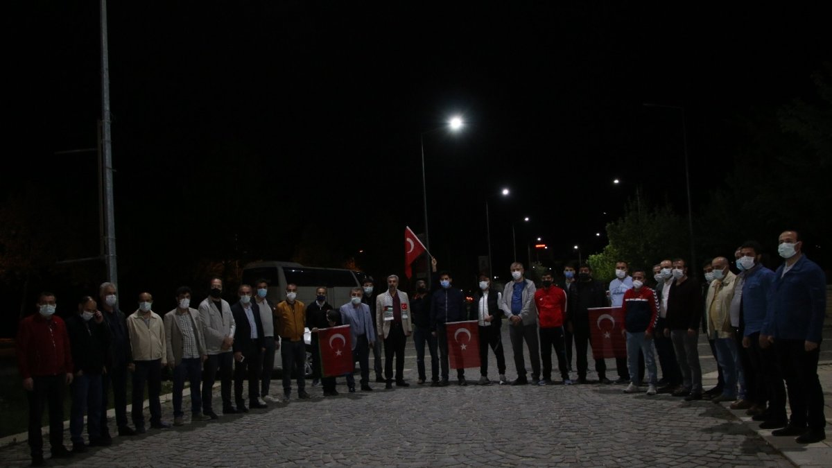 Elazığ'dan bin araçlık konvoyla İsrail'e tepki 'Mescid-i Aksa'ya destek