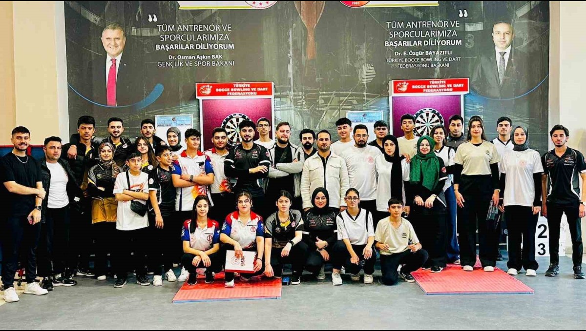 Elazığ dartta Türkiye 3'üncüsü oldu