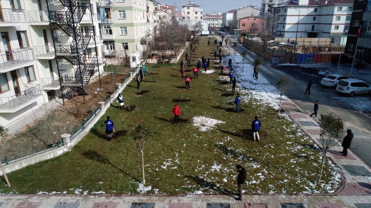 Elazığ depreminde hayatını kaybeden 41 kişi için 41 bin fidan toprakla buluşuyor