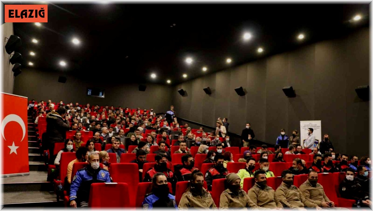 Elazığ Emniyet Müdürlüğü ekipleri, 'Kesişme: İyi ki Varsın Eren' filminde bir araya geldi