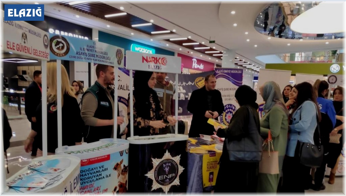 Elazığ emniyetinden 'kadına şiddetle mücadele' çalışması