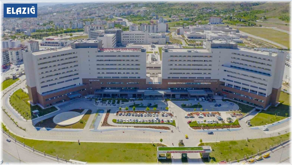 Elazığ Fethi Sekin Şehir Hastanesi başarılı operasyonlarını sürdürüyor