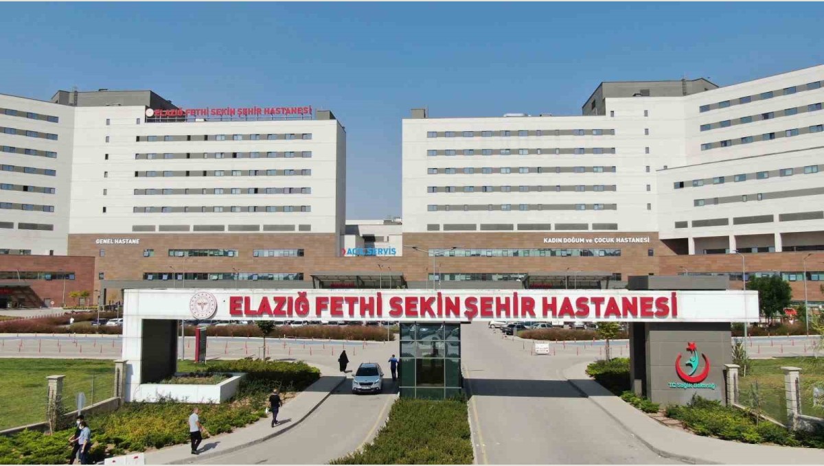 Elazığ Fethi Sekin Şehir Hastanesi'nde 1 yılda 2 milyon 810 bin hasta tedavi edildi