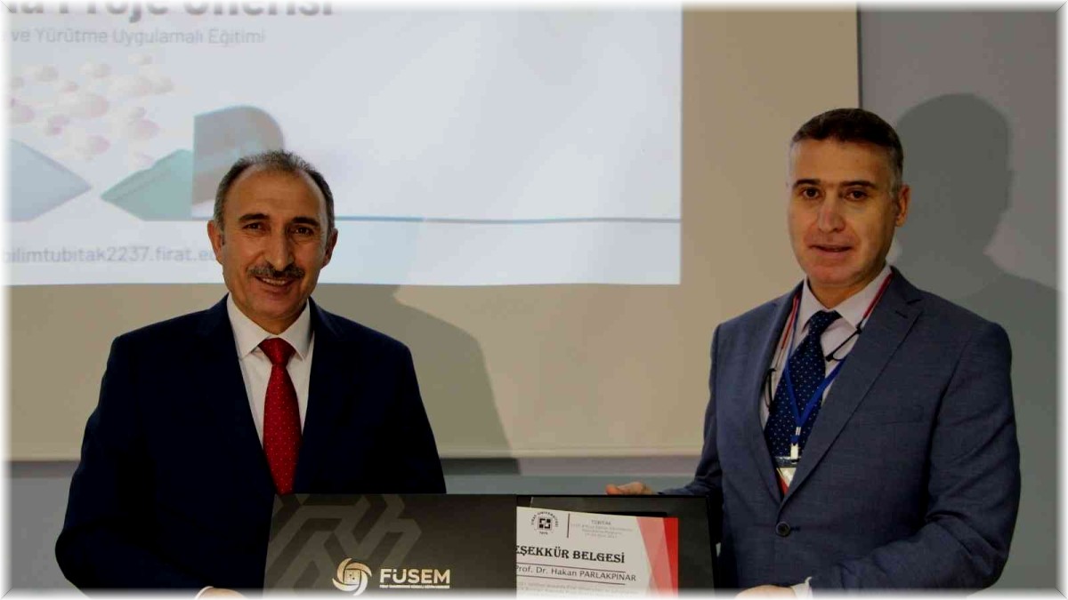 Elazığ Fırat Üniversitesinde 'TUBİTAK 2237' destekleme programı