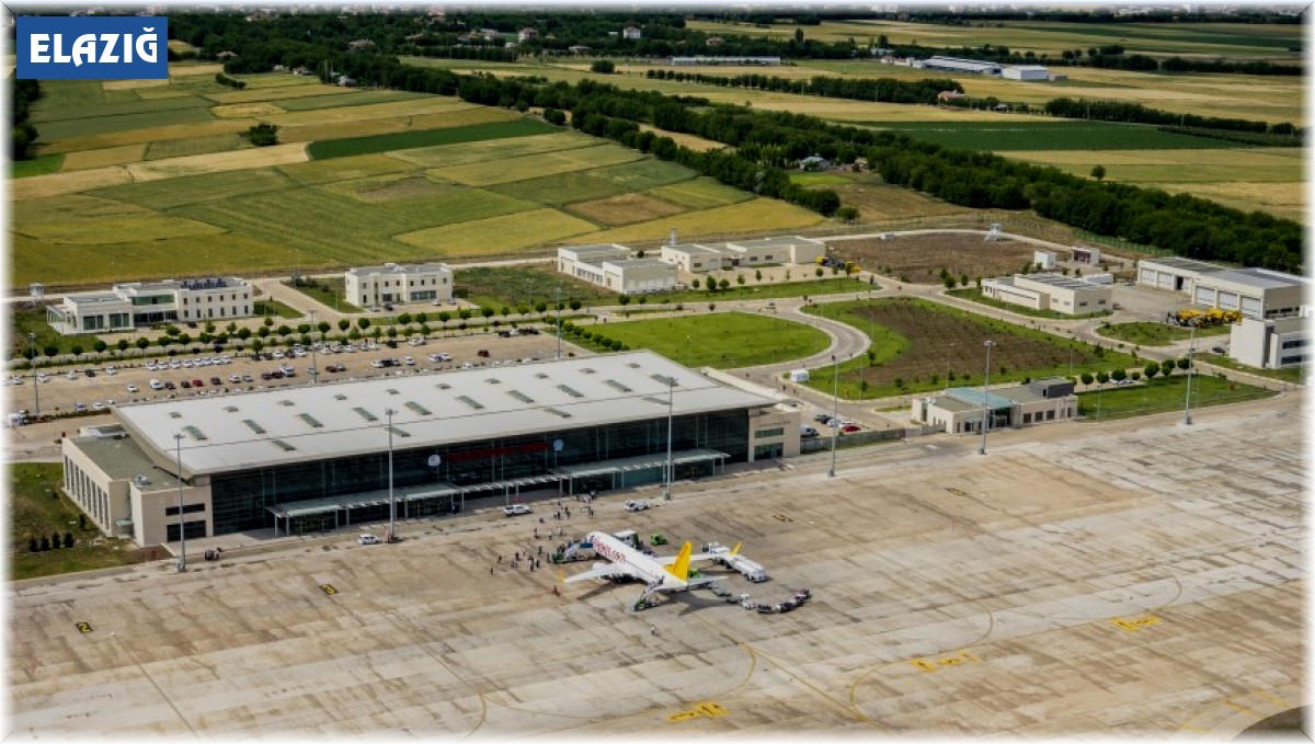 Elazığ Havalimanı ikinci pisti hizmete açıldı