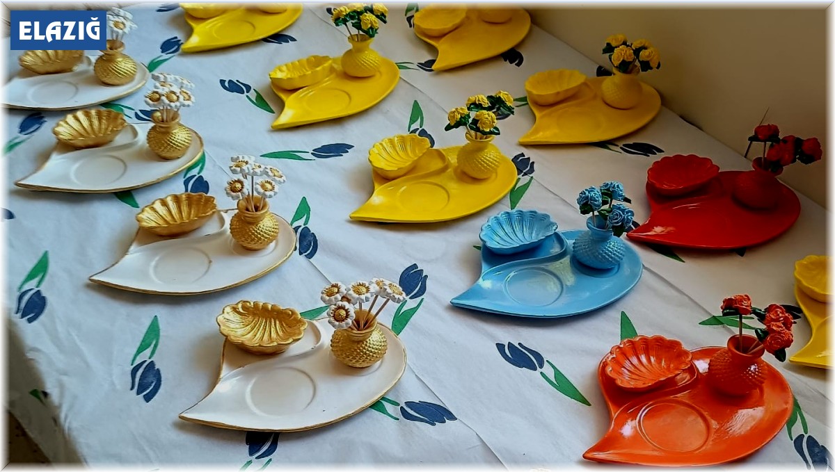 Elazığ HEM'de yıl içinde üretilen ürünler sergilendi