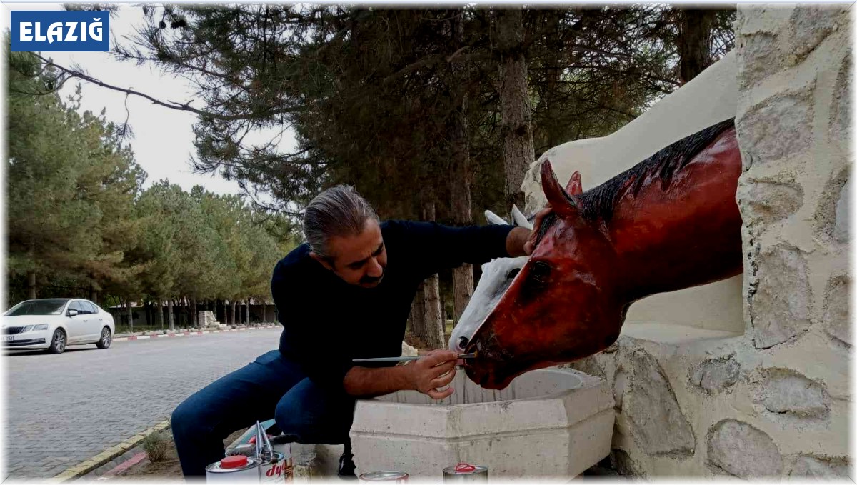 Elazığ Hipodromuna sanatsal dokunuş