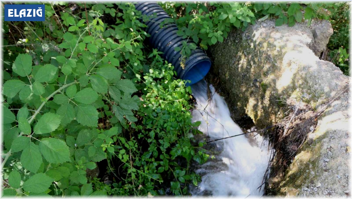 Elazığ İl Özel İdaresinden sulama projeleri