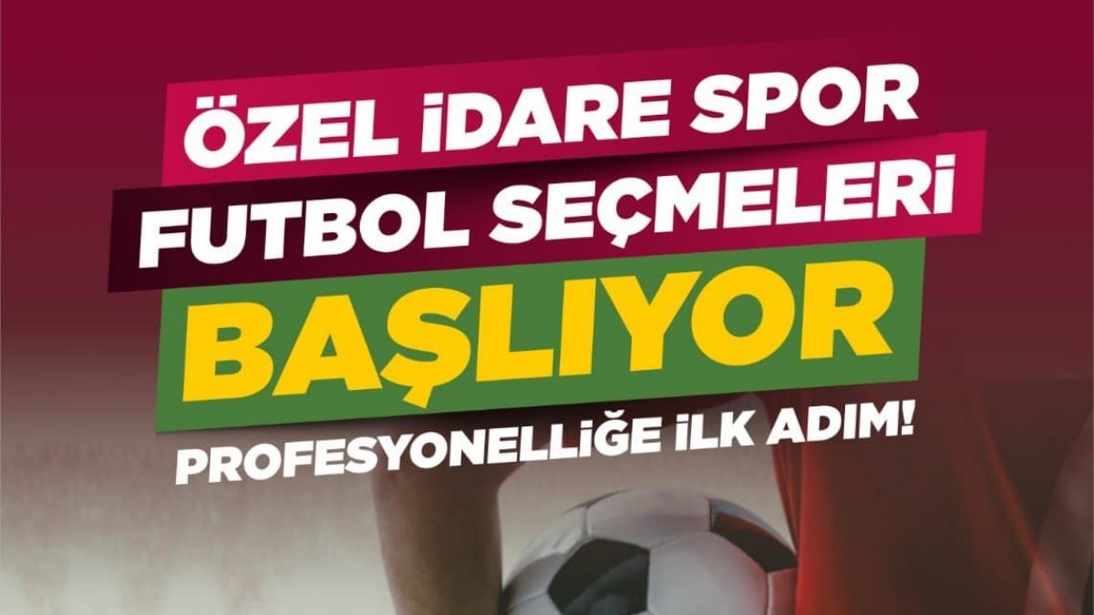 Elazığ İl Özel İdarespor, futbolcu seçmeleri yapacak
