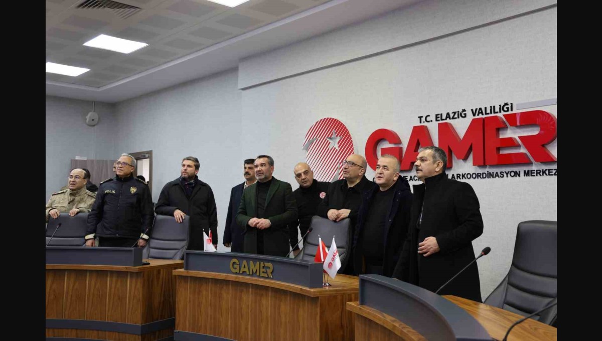 Elazığ il protokolü GAMER'i ziyaret etti