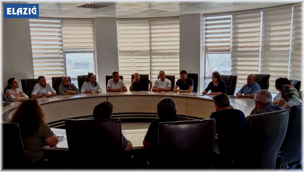 Elazığ İl Sağlık Müdürlüğünce durum değerlendirme toplantısı gerçekleştirildi