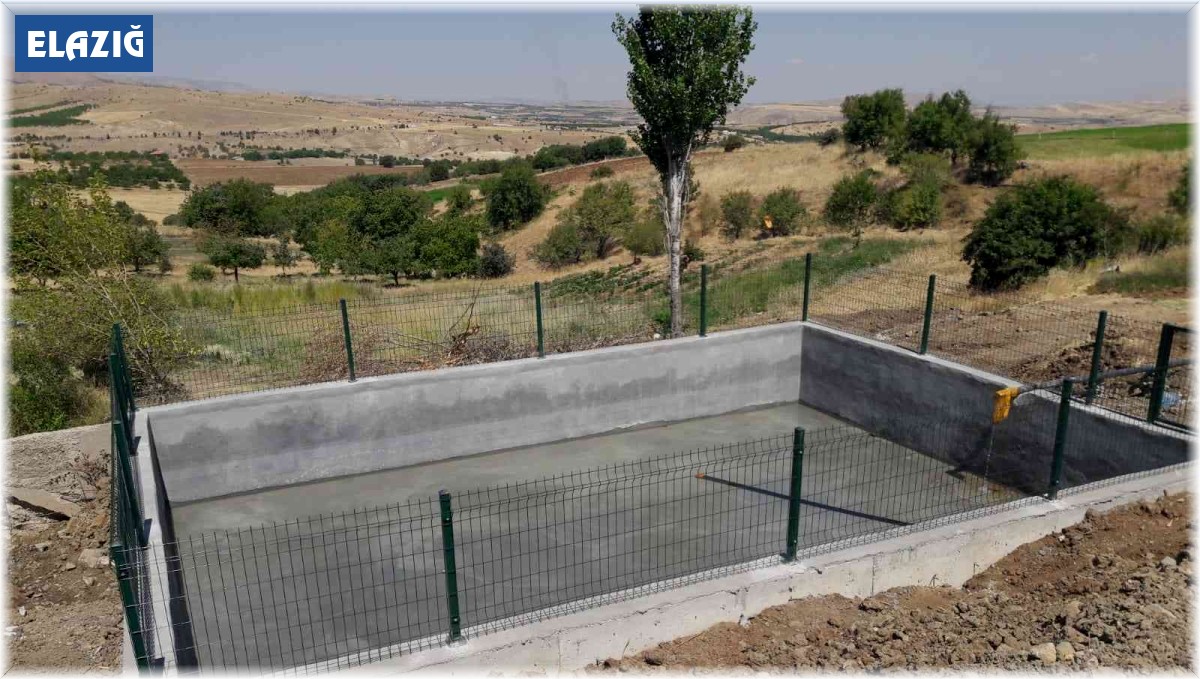 Elazığ'ın 2 köyünde sulama projeleri tamamlandı