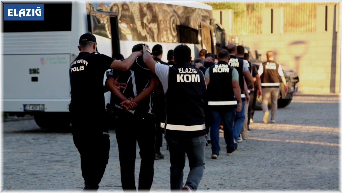Elazığ merkezli 3 ilde ihaleye fesat karıştırma operasyonu: 10 gözaltı