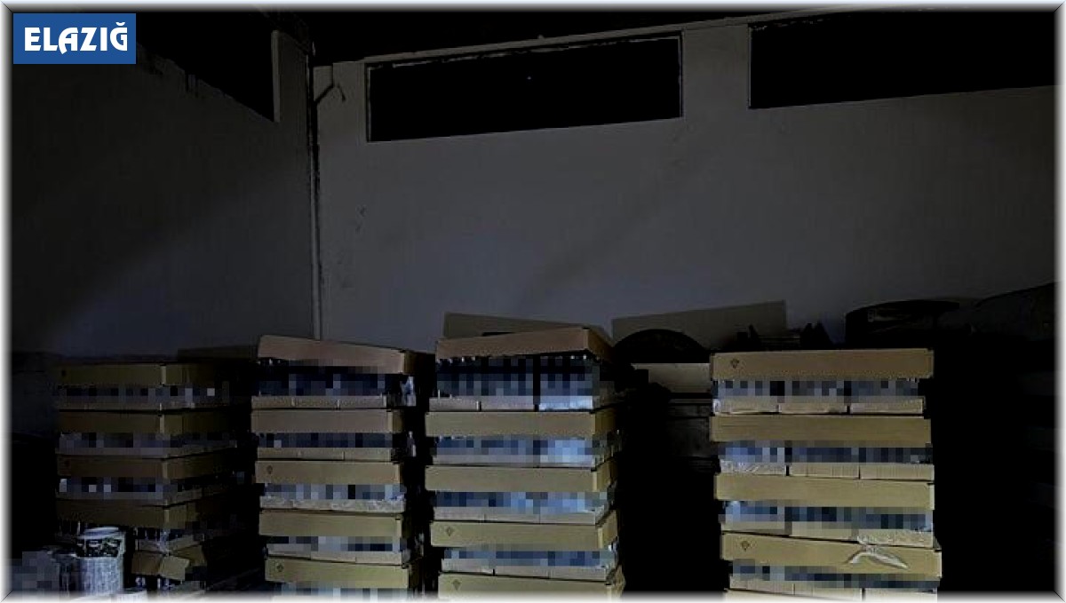 Elazığ merkezli 3 ilde kaçak içki operasyonu: Binlerce litre kaçak içki ele geçirildi