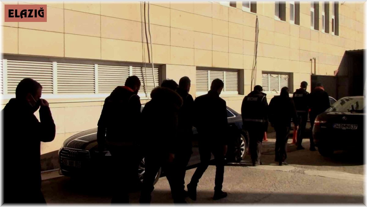 Elazığ merkezli 3 ilde tefecilik operasyonu: 9 gözaltı