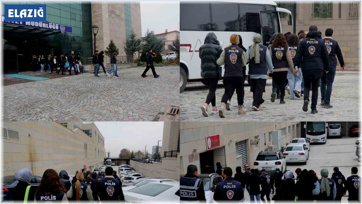 Elazığ merkezli 3 ilde yasa dışı bahis operasyonu: 18 gözaltı