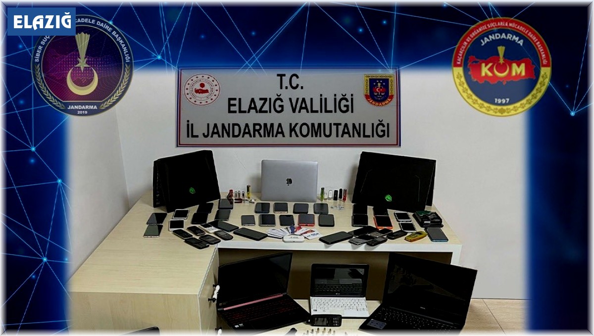Elazığ merkezli 4 ilde telefon dolandırıcılığı operasyonu: 30 gözaltı