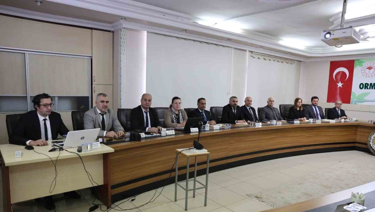 Elazığ Orman Bölge Müdürlüğü'nde planlamalar ele alındı