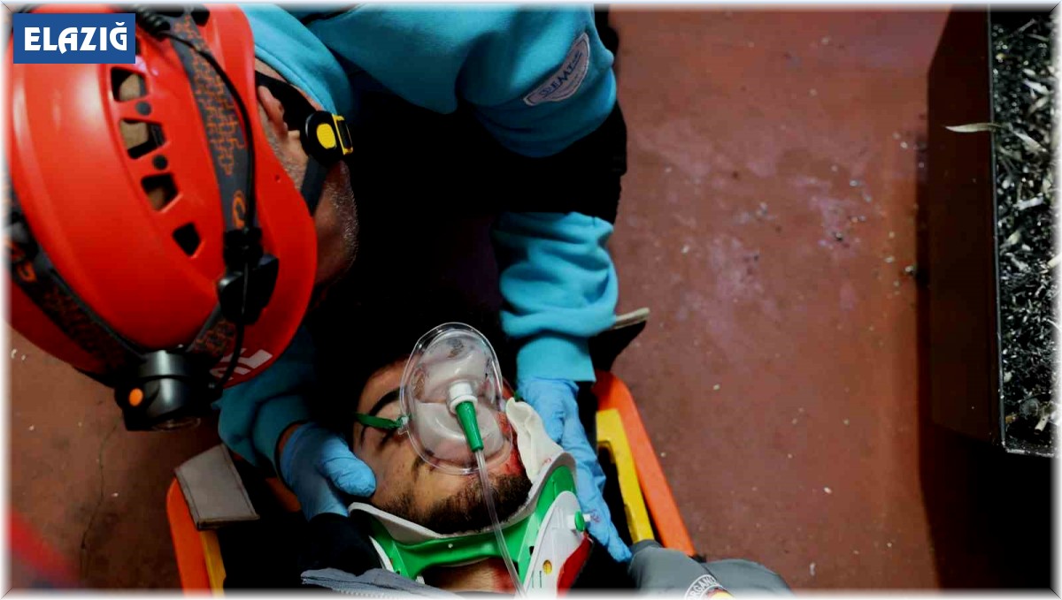 Elazığ OSB'de deprem ve yangın tatbikatı