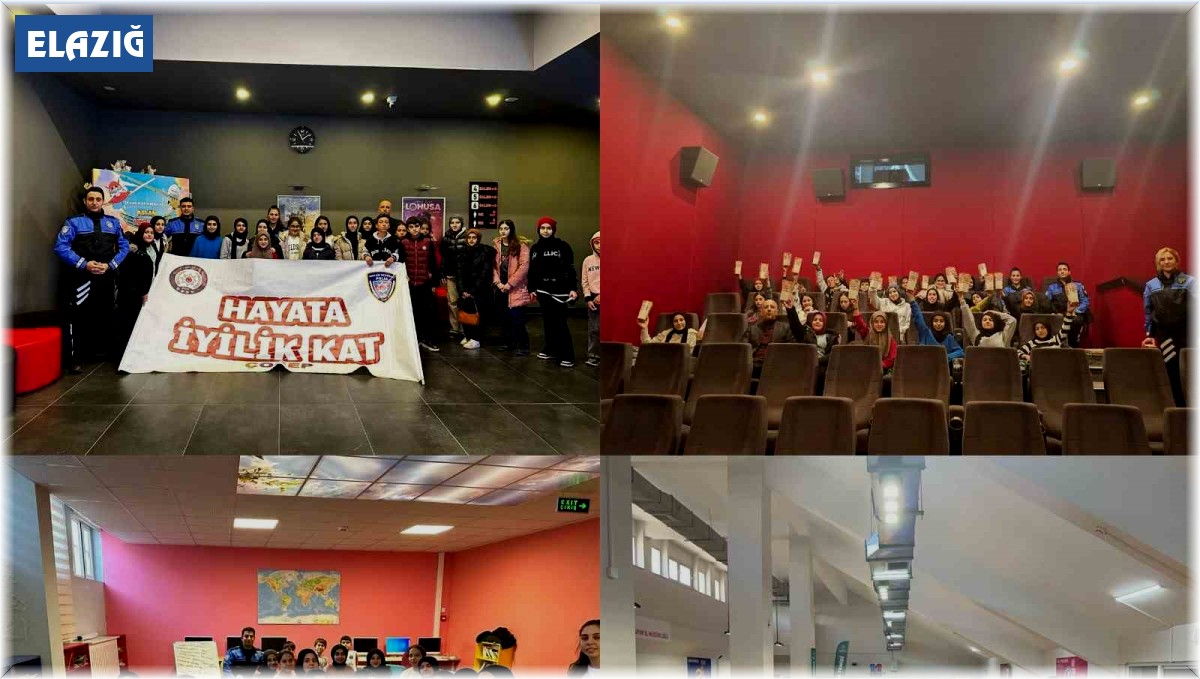 Elazığ polisi 'Hayata iyilik katıyor'