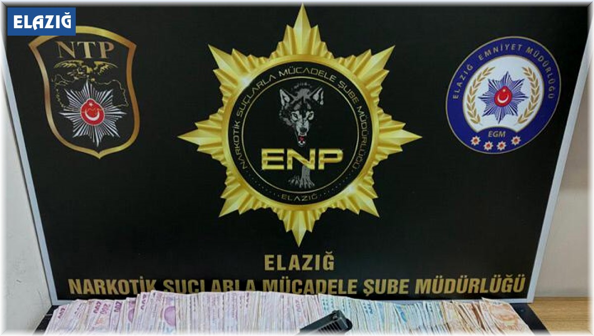 Elazığ polisi, uyuşturucu tacirlerine göz açtırmıyor: 1 tutuklama