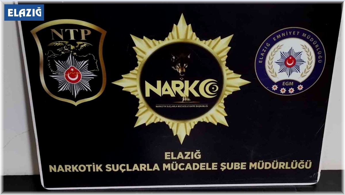 Elazığ polisi uyuşturucuya geçit vermiyor