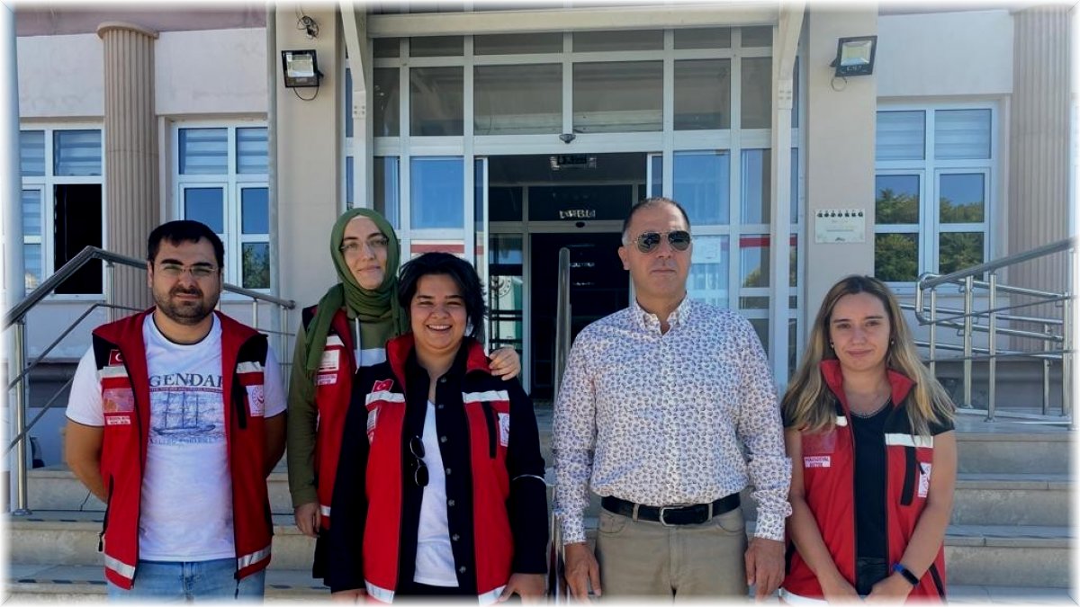 Elazığ psikososyal destek grubundan Kastamonu’ya vefa