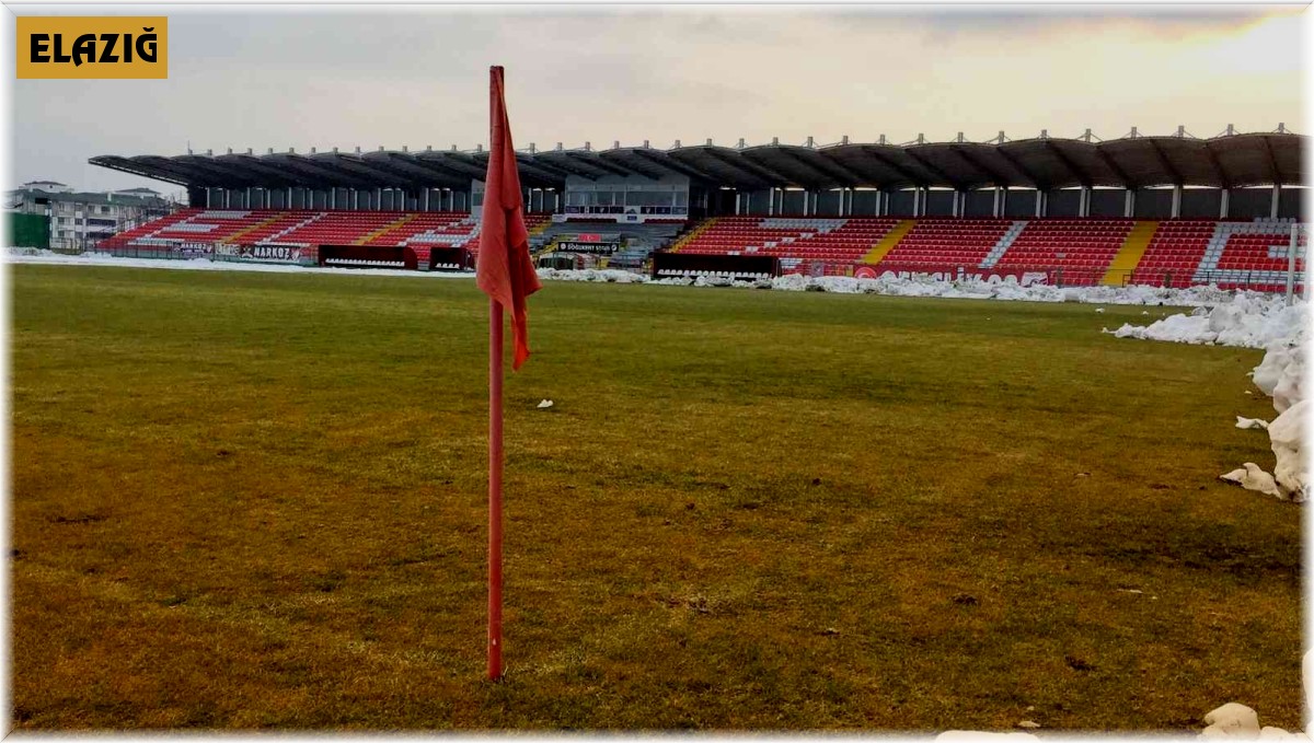 Elazığ sahaları müsabakalara hazır hale getirildi