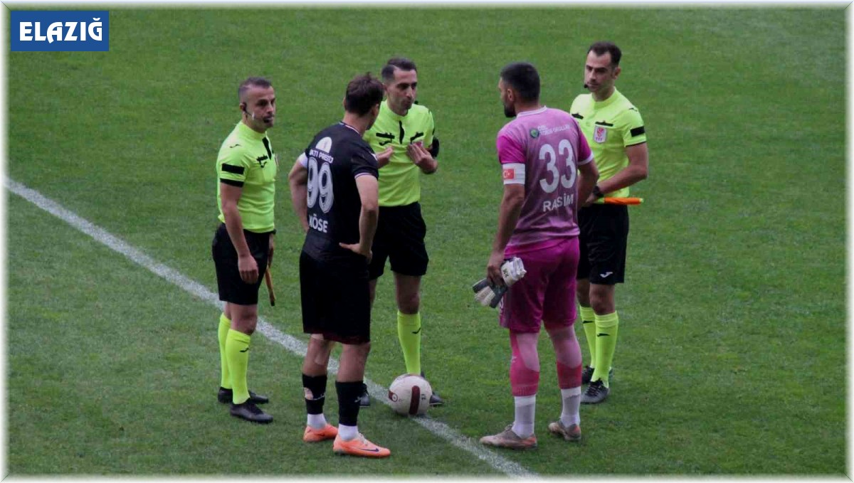 Elazığ takımlarının maçlarını yönetecek hakemler açıklandı