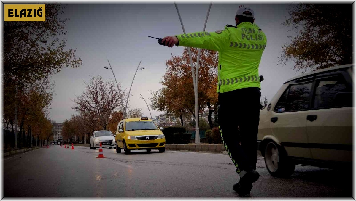 Elazığ trafiği 7/24 denetleniyor