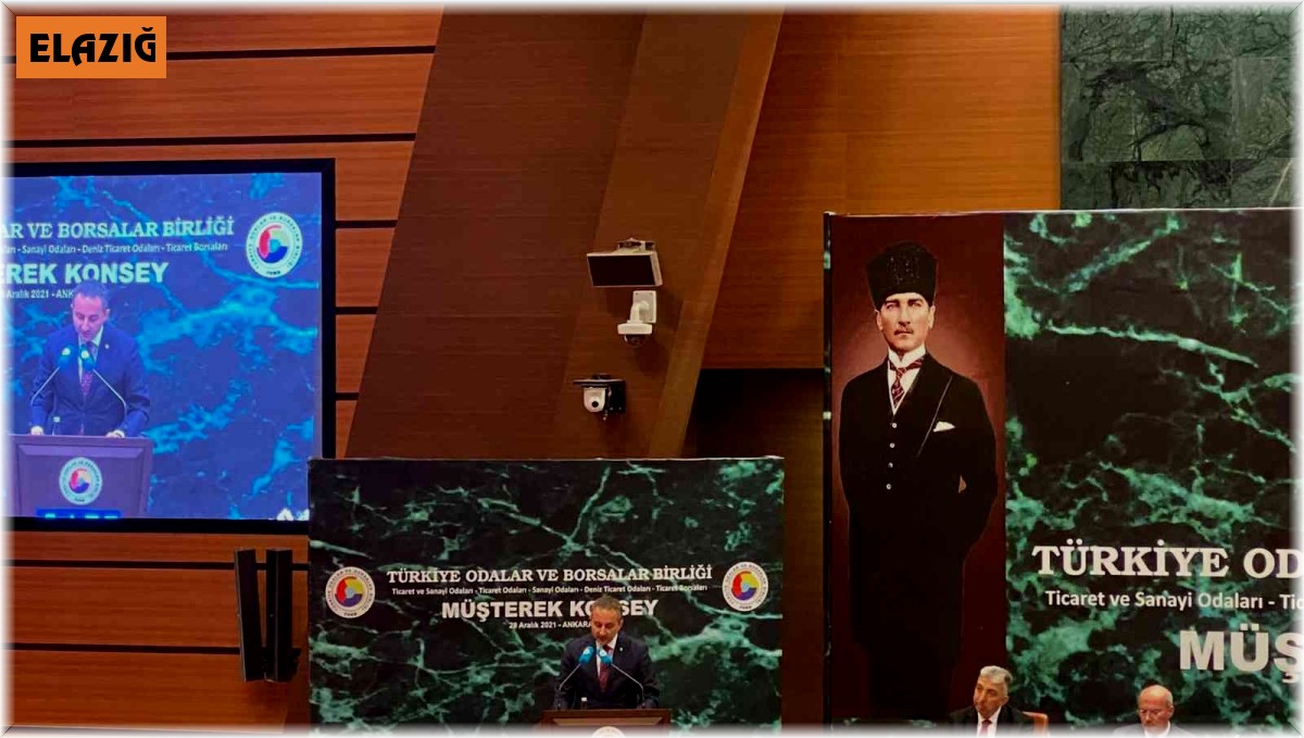 Elazığ TSO Başkanı Arslan, "Kur Korumalı TL Mevduat Hesabı uygulaması sonrasında dövizdeki kara tablo dağılmıştır"