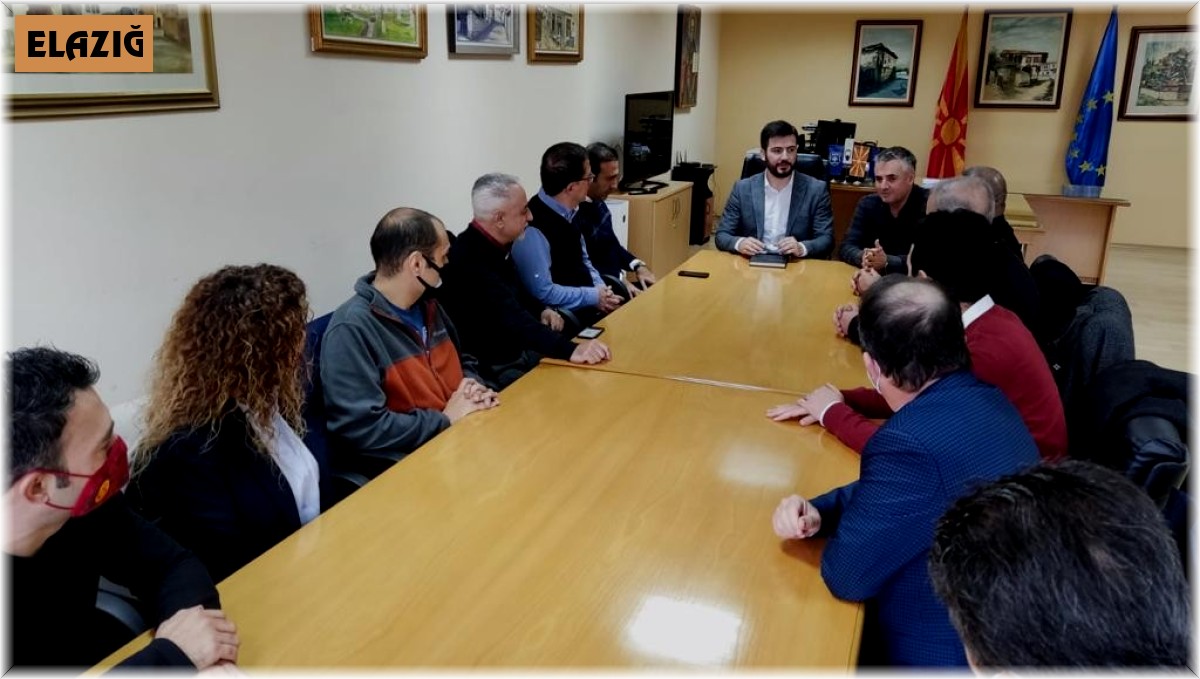 Elazığ TSO, Kuzey Makedonya'da temaslarda bulundu