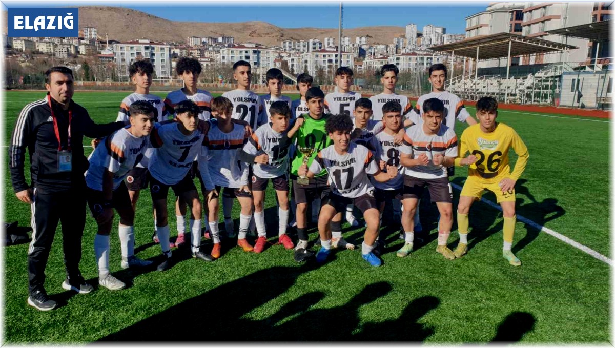Elazığ U16 Ligi'nde şampiyon Yolspor