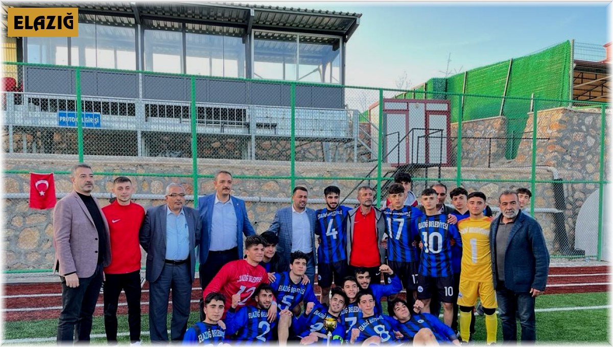 Elazığ U18 Ligi'nde şampiyon Elazığ Belediyespor