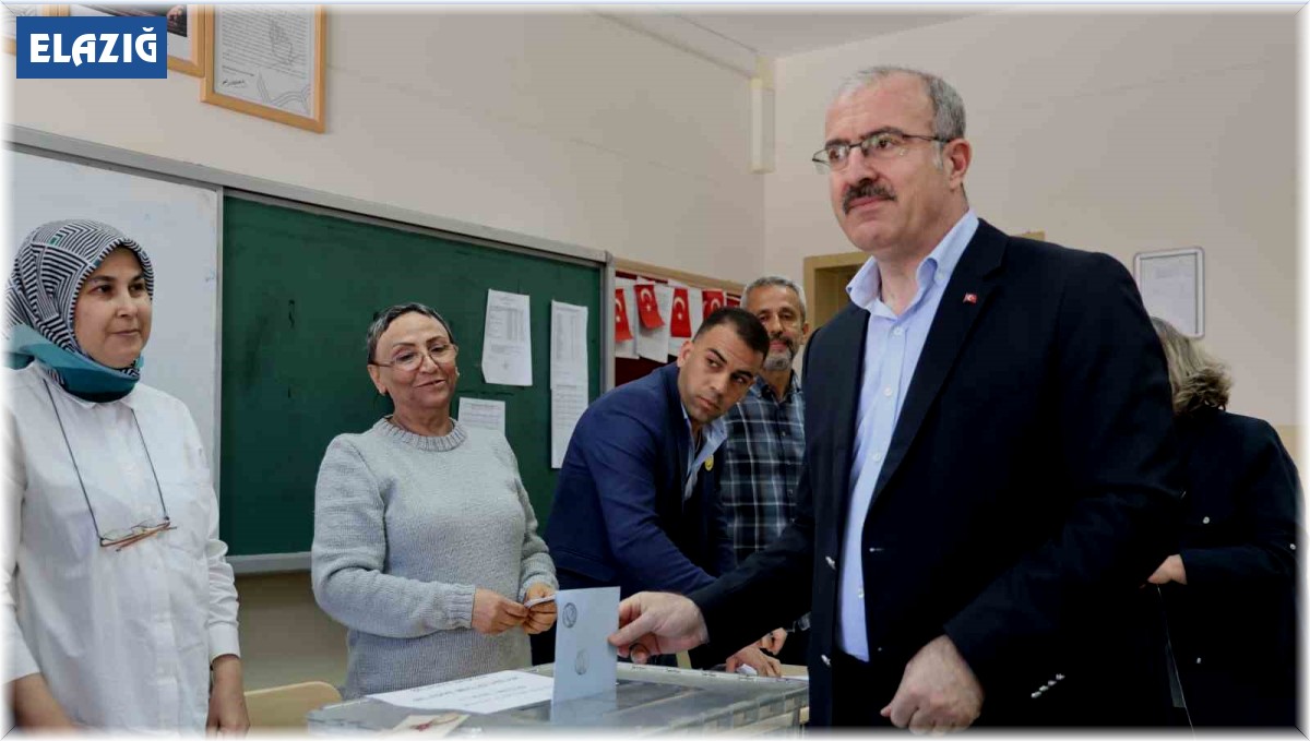 Elazığ Valisi Toraman: "Sandık bölgelerinde 6 binin üzerinde kolluk personeli görev başında"