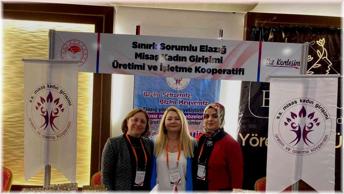 Elazığ yöresel ürünlerine İzmir Fuarında büyük ilgi