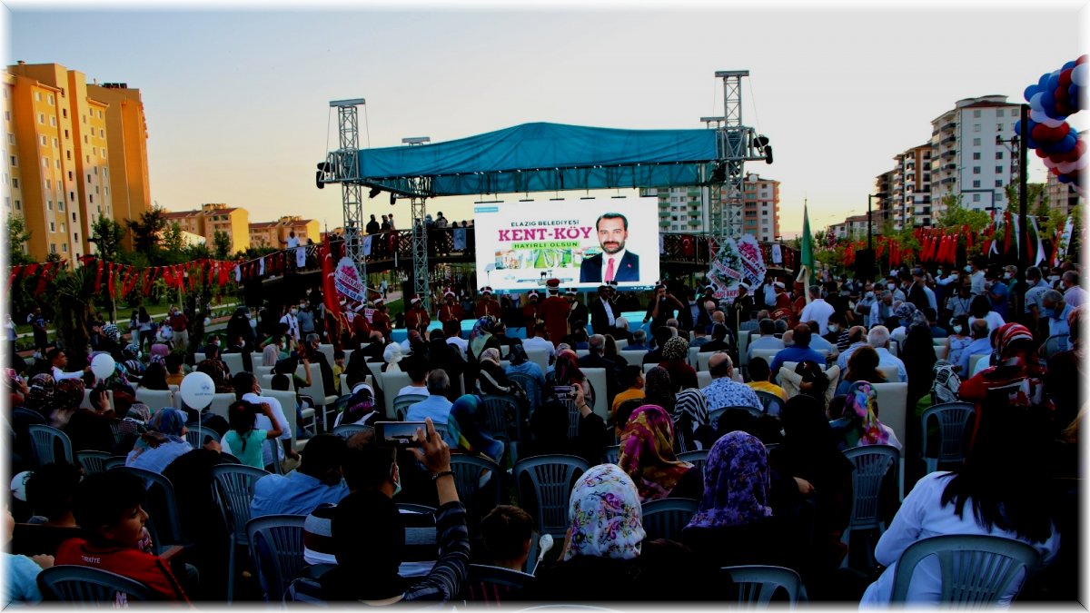 Elazığ’a hayat verecek olan Kent-Köy hizmete açıldı