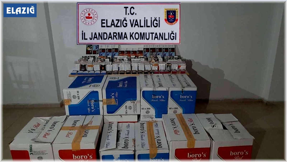 Elazığda kaçakçılıkla mücadele sürüyor