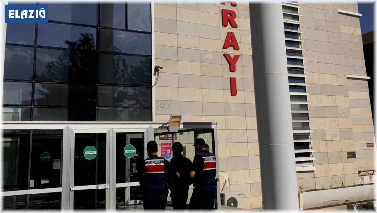 Elazığda kesinleşmiş hapis cezası bulunan zanlı hırsızlık yapınca yakayı ele verdi