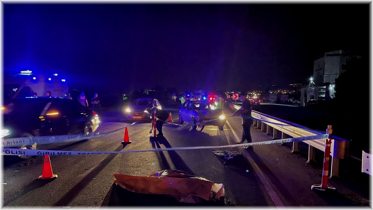 Elazığ’da otomobilin çarptığı yaya hayatını kaybetti