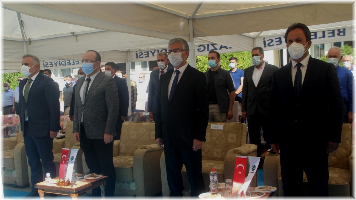 Elazığ’da şeker pancarı alım ve işletme kampanyası açılış töreni yapıldı