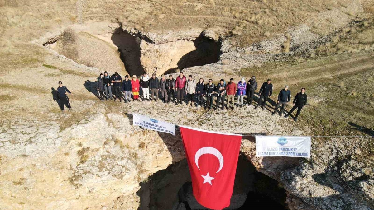 Elazığlı dağcılar ve doğa severler, kanyonların güzelliklerini keşfetti