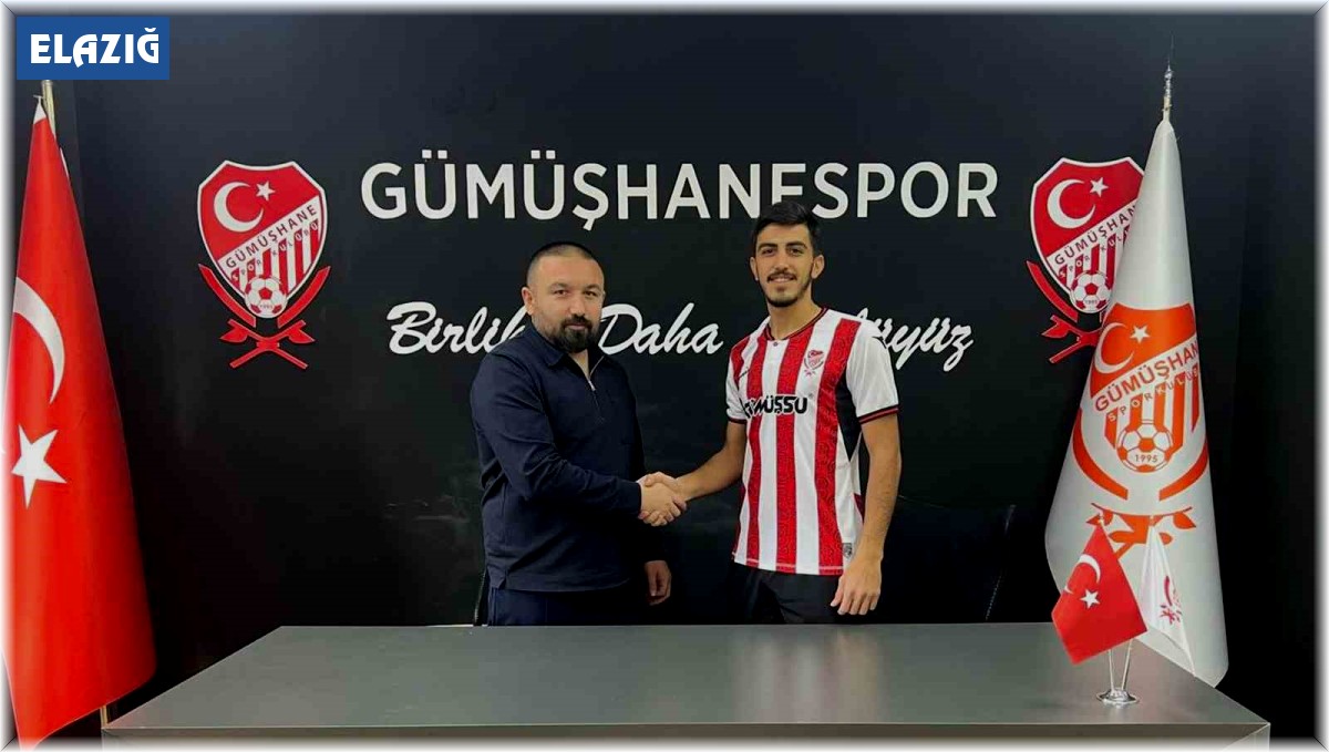 Elazığlı futbolcunun yeni durağı Gümüşhanespor