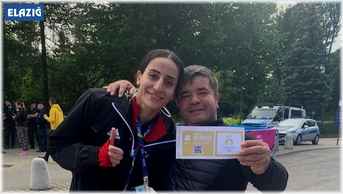 Elazığlı Gizem, olimpiyat bileti aldı