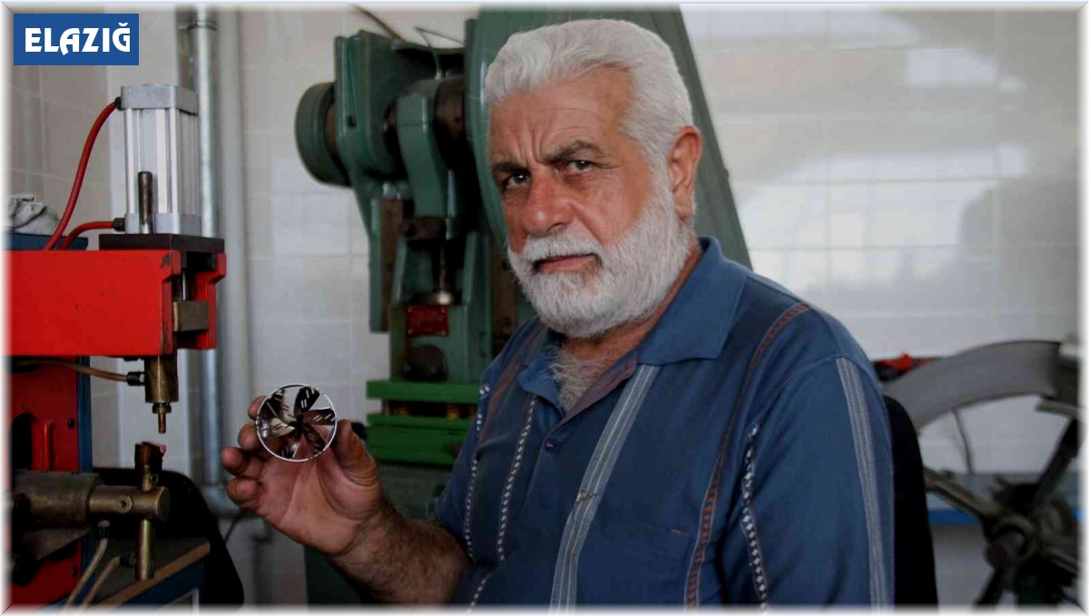Elazığlı sanayi ustası yakıt tasarrufu sağlayan cihaz üretti