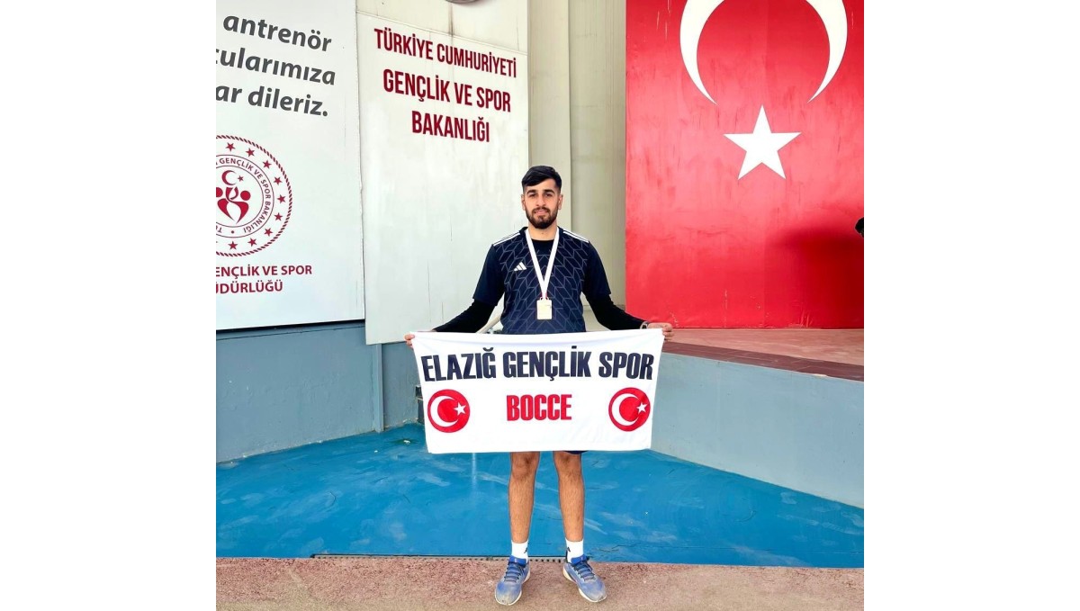 Elazığlı sporcu Türkiye 3'üncüsü oldu